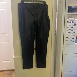 BNWOT Ann Taylor faux leather pants